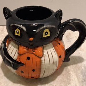 Halloween Mug Johanna Parker Designs 18 oz Bat Cup Holiday Home Kitchen Bar NEW